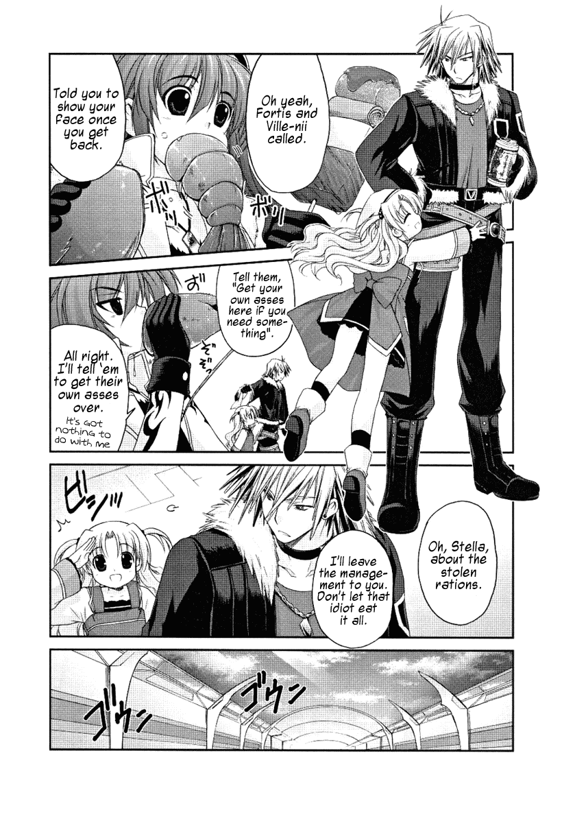 Mahou Senki Lyrical Nanoha Force Chapter 5 page 12 - Chapter 5: Record 05 - 「Blood & Flame」