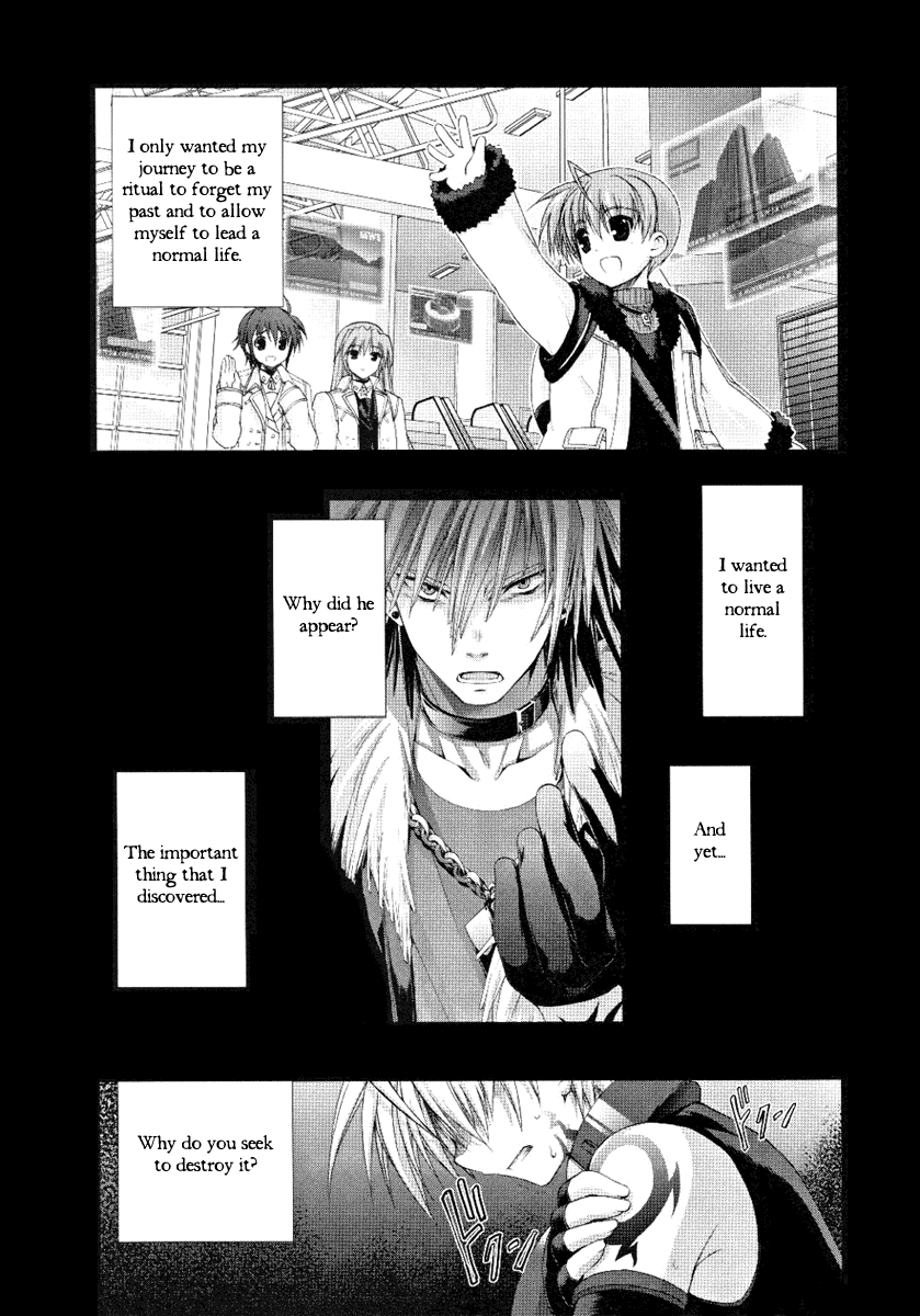 Mahou Senki Lyrical Nanoha Force Chapter 5 page 25 - Chapter 5: Record 05 - 「Blood & Flame」