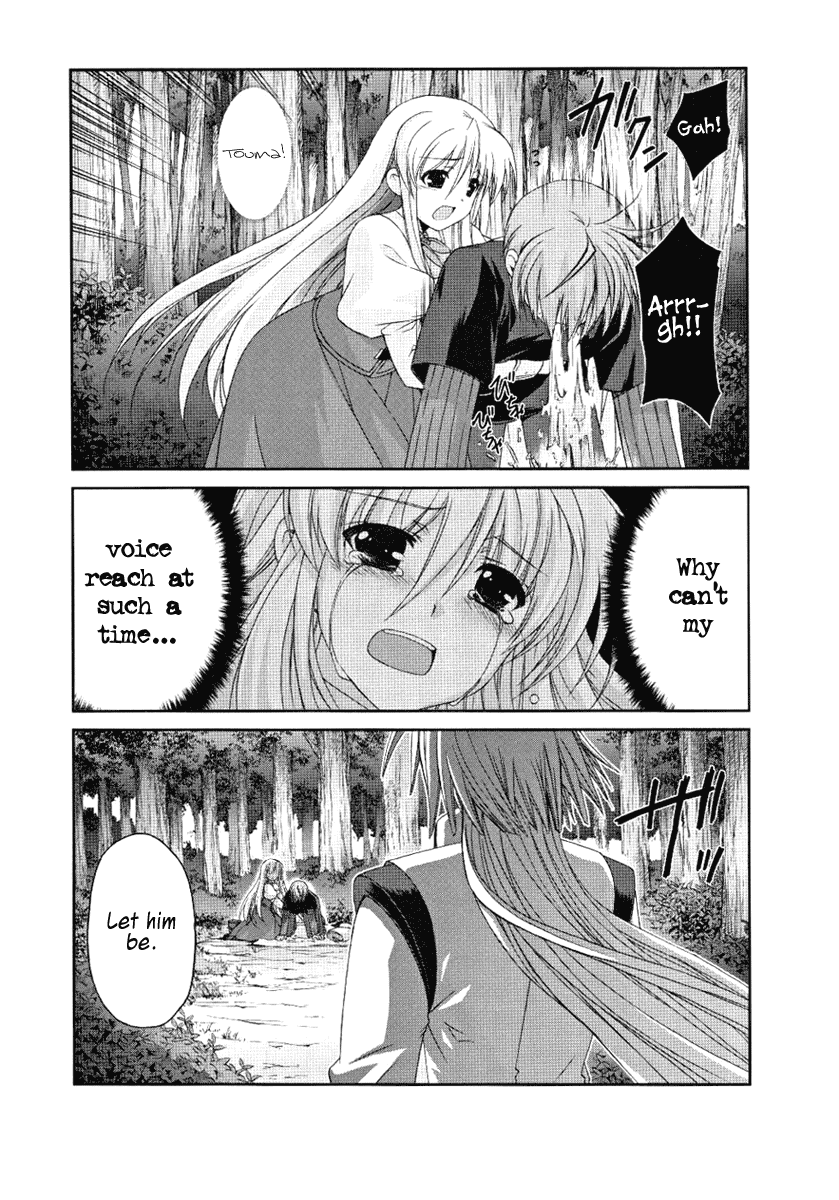 Mahou Senki Lyrical Nanoha Force Chapter 5 page 28 - Chapter 5: Record 05 - 「Blood & Flame」