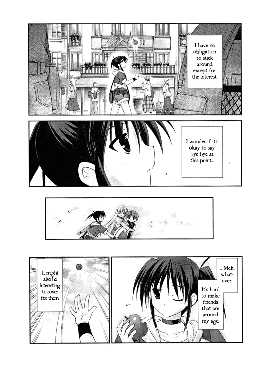 Mahou Senki Lyrical Nanoha Force Chapter 5 page 9 - Chapter 5: Record 05 - 「Blood & Flame」