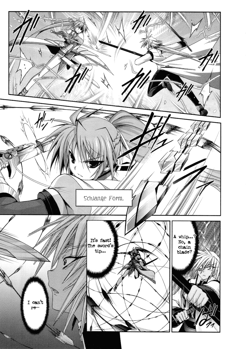 Mahou Senki Lyrical Nanoha Force Chapter 6 page 12 - Chapter 6: Record 06 - 「Eclipse Driver」