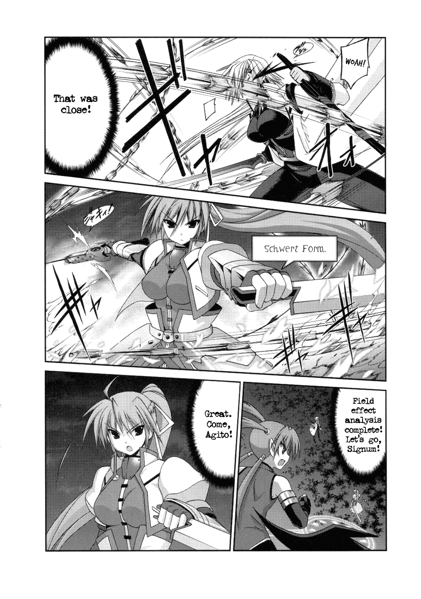 Mahou Senki Lyrical Nanoha Force Chapter 6 page 13 - Chapter 6: Record 06 - 「Eclipse Driver」