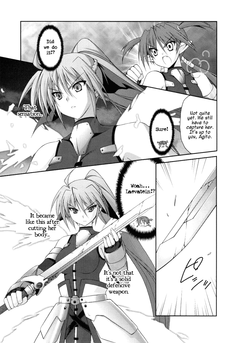 Mahou Senki Lyrical Nanoha Force Chapter 6 page 22 - Chapter 6: Record 06 - 「Eclipse Driver」