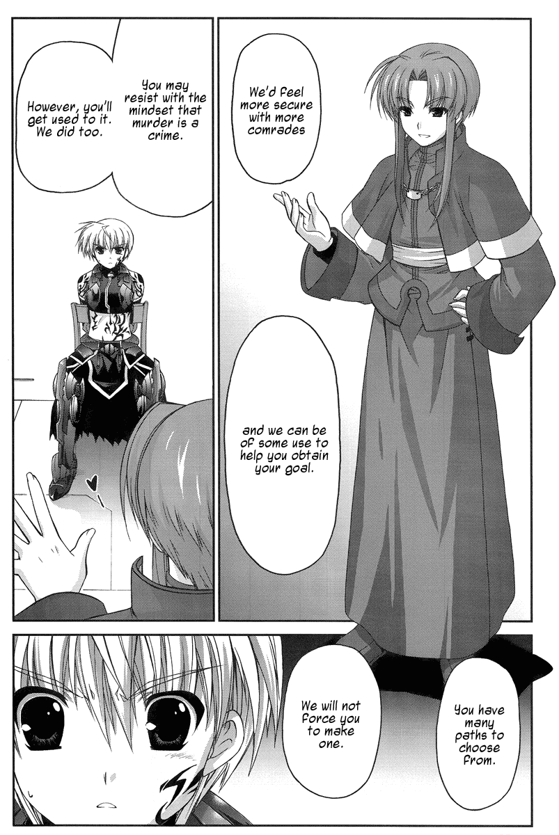 Mahou Senki Lyrical Nanoha Force Chapter 8 page 23 - Chapter 8: Record 08 - 「Hückebein(II)」