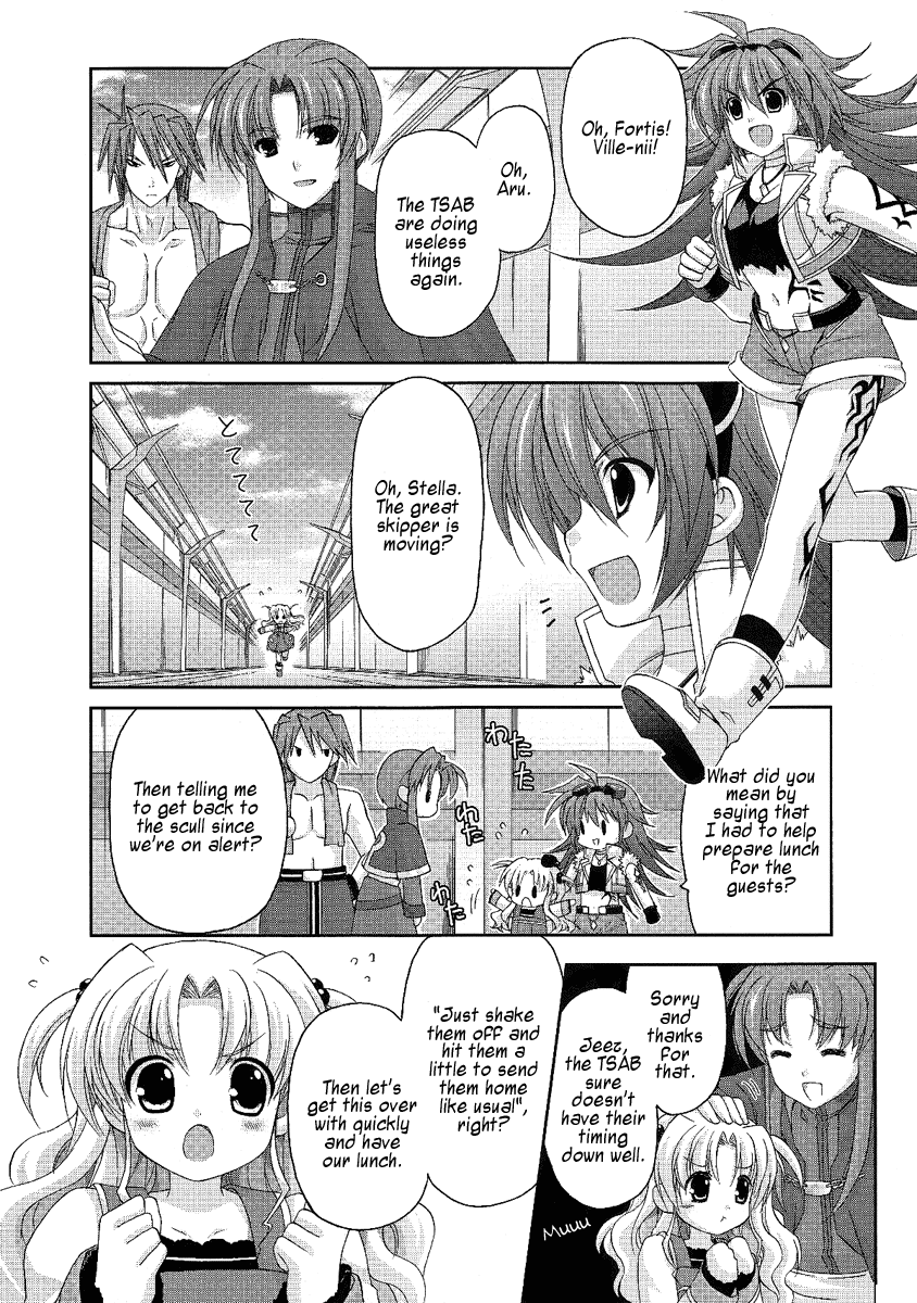 Mahou Senki Lyrical Nanoha Force Chapter 9.1 page 3 - Chapter 9.1: Record 09 - 「Hückebein(III)」Part 1