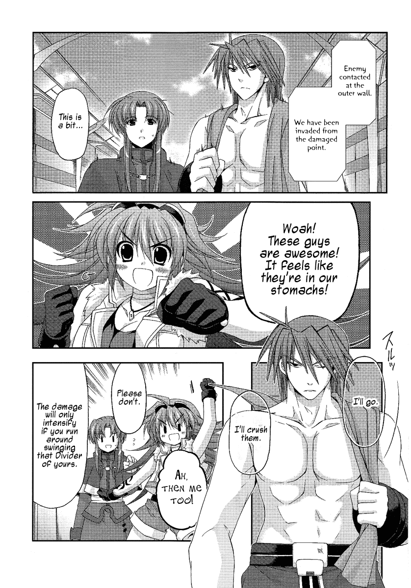 Mahou Senki Lyrical Nanoha Force Chapter 9.1 page 9 - Chapter 9.1: Record 09 - 「Hückebein(III)」Part 1