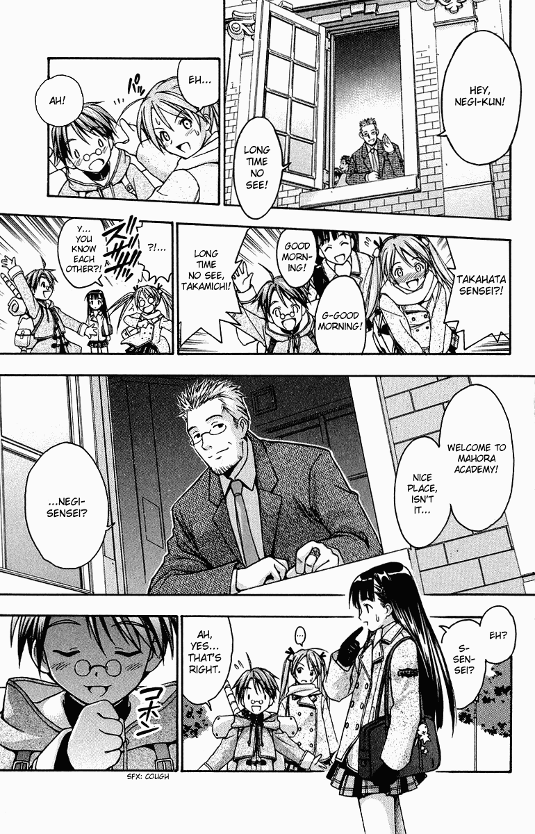 Mahou Sensei Negima! Chapter 1 page 21 - Chapter 1: The Child Teacher is a Mage