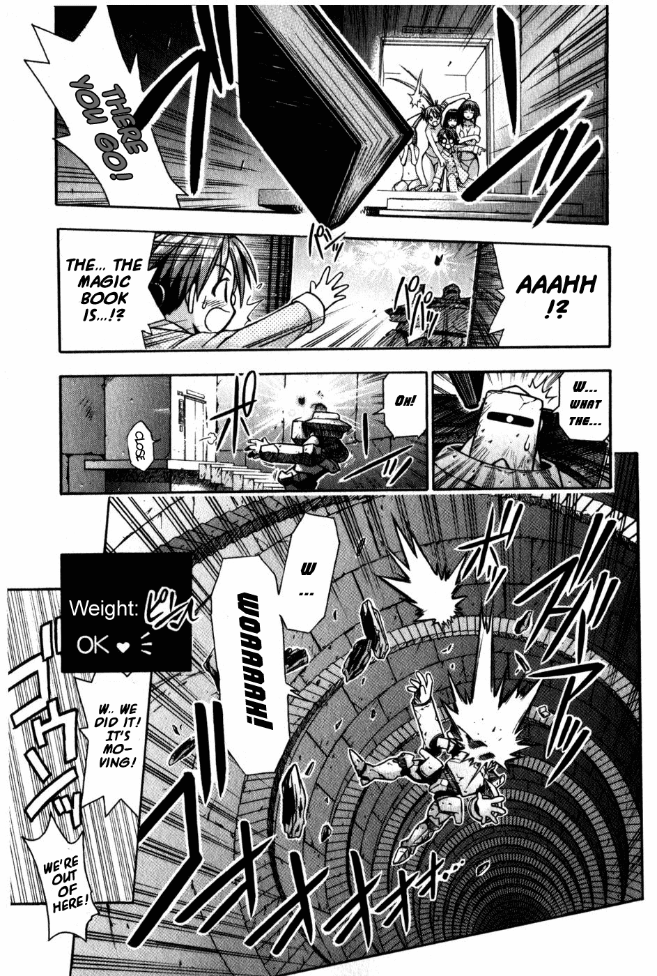 Mahou Sensei Negima! Chapter 10 page 18 - Chapter 10: The Baka Rangers and the Secret Library Island. The Big Game Plan fo