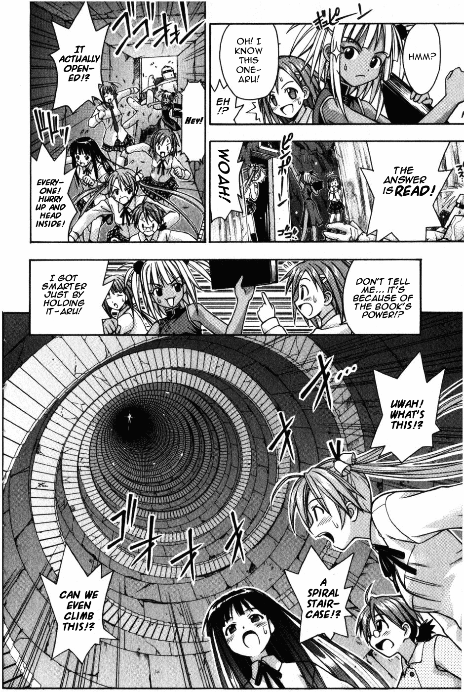 Mahou Sensei Negima! Chapter 10 page 9 - Chapter 10: The Baka Rangers and the Secret Library Island. The Big Game Plan fo