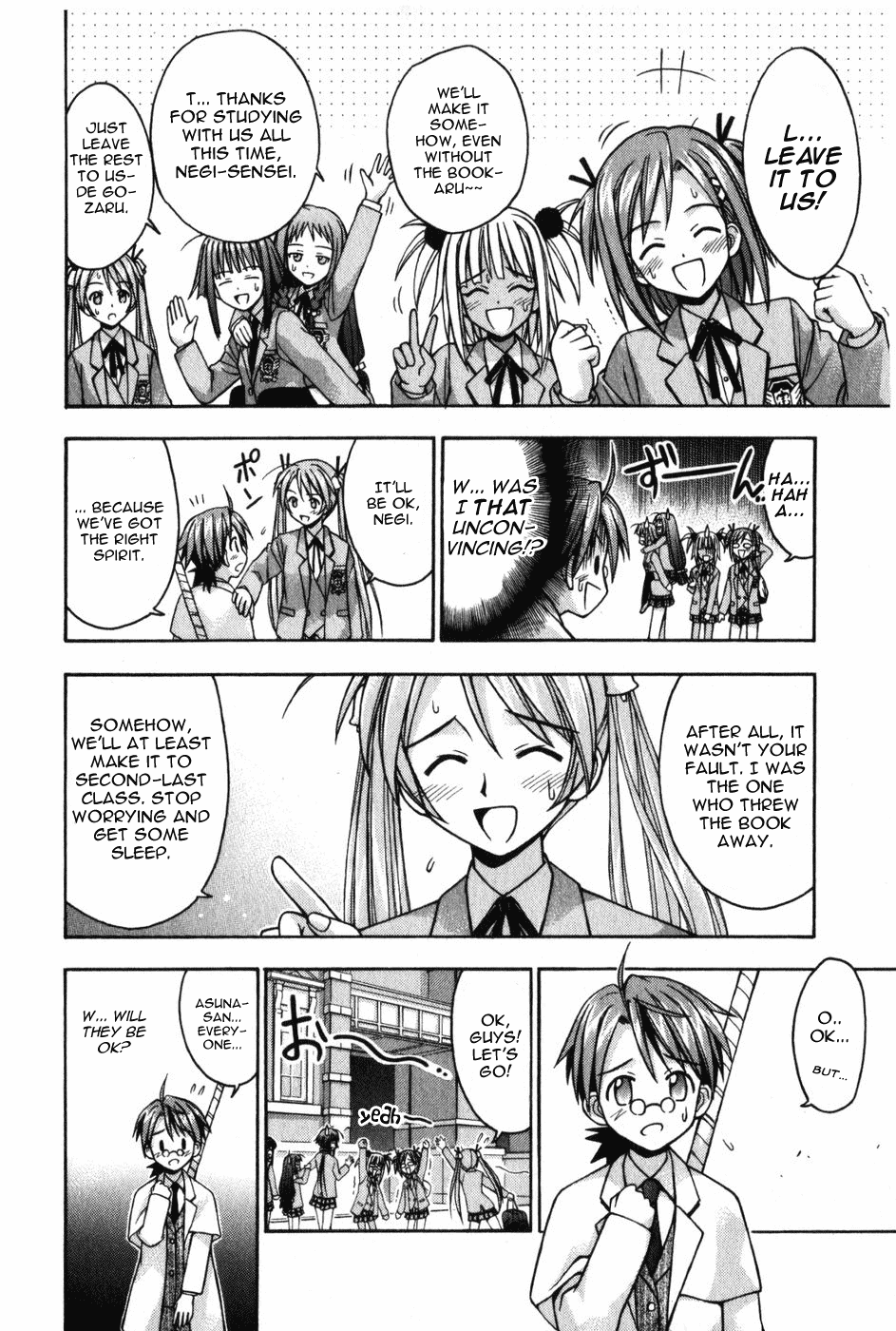 Mahou Sensei Negima! Chapter 11 page 5 - Chapter 11: The Baka Rangers and the Secret Library Island. The Big Game Plan fo