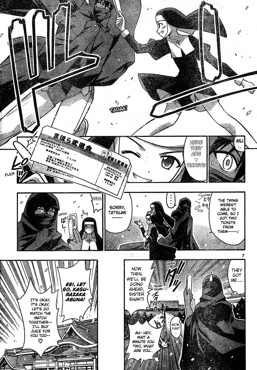 Mahou Sensei Negima! Chapter 110 page 8 - Chapter 110: Ku:Nel Sanders, the One to Watch