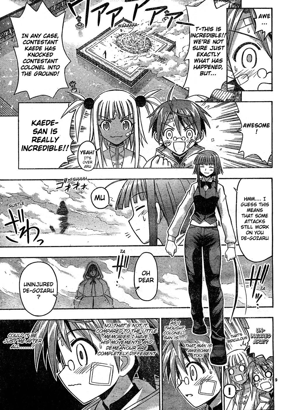 Mahou Sensei Negima! Chapter 111 page 10 - Chapter 111: Kaede's Ninpo Knockout