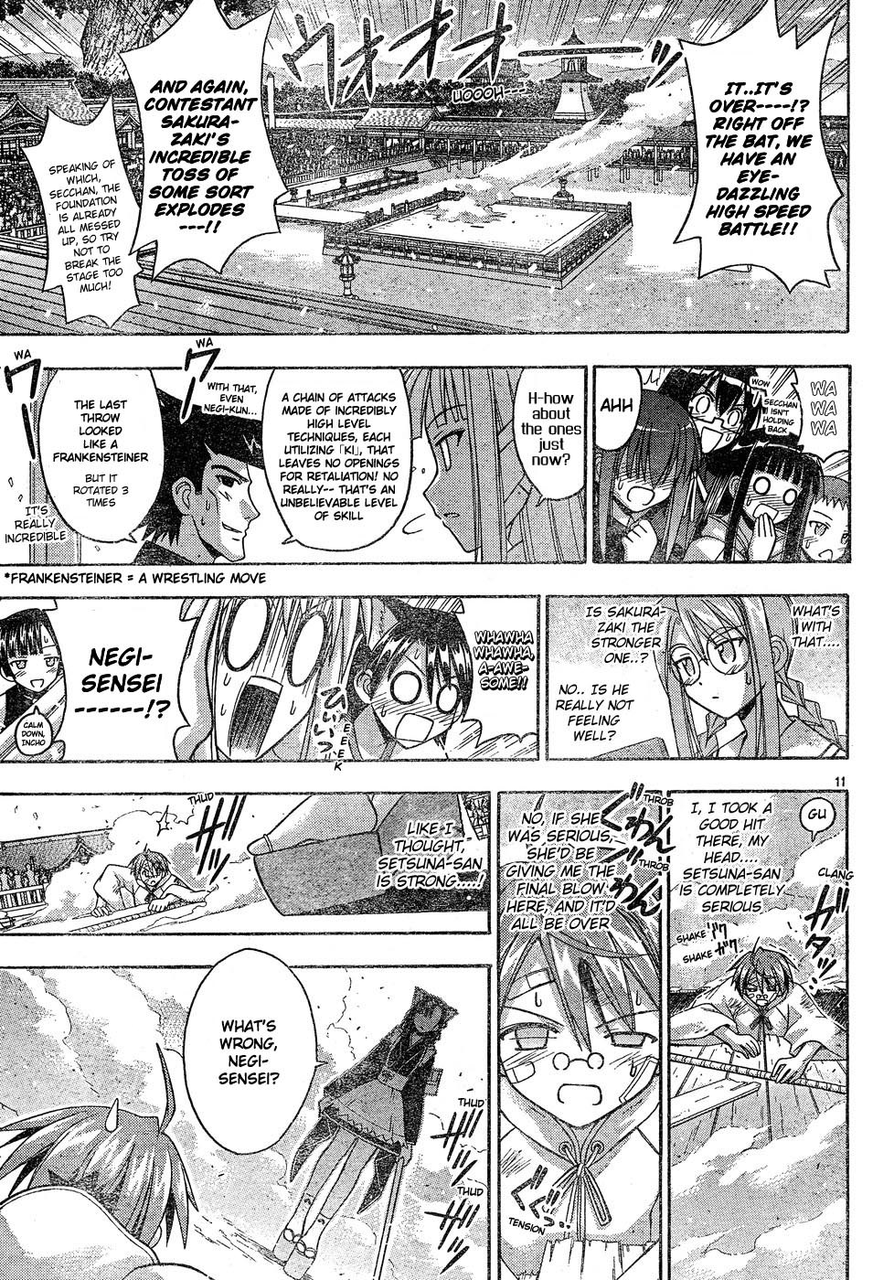 Mahou Sensei Negima! Chapter 114 page 11 - Chapter 114: If You Are All Here, Then So Am I