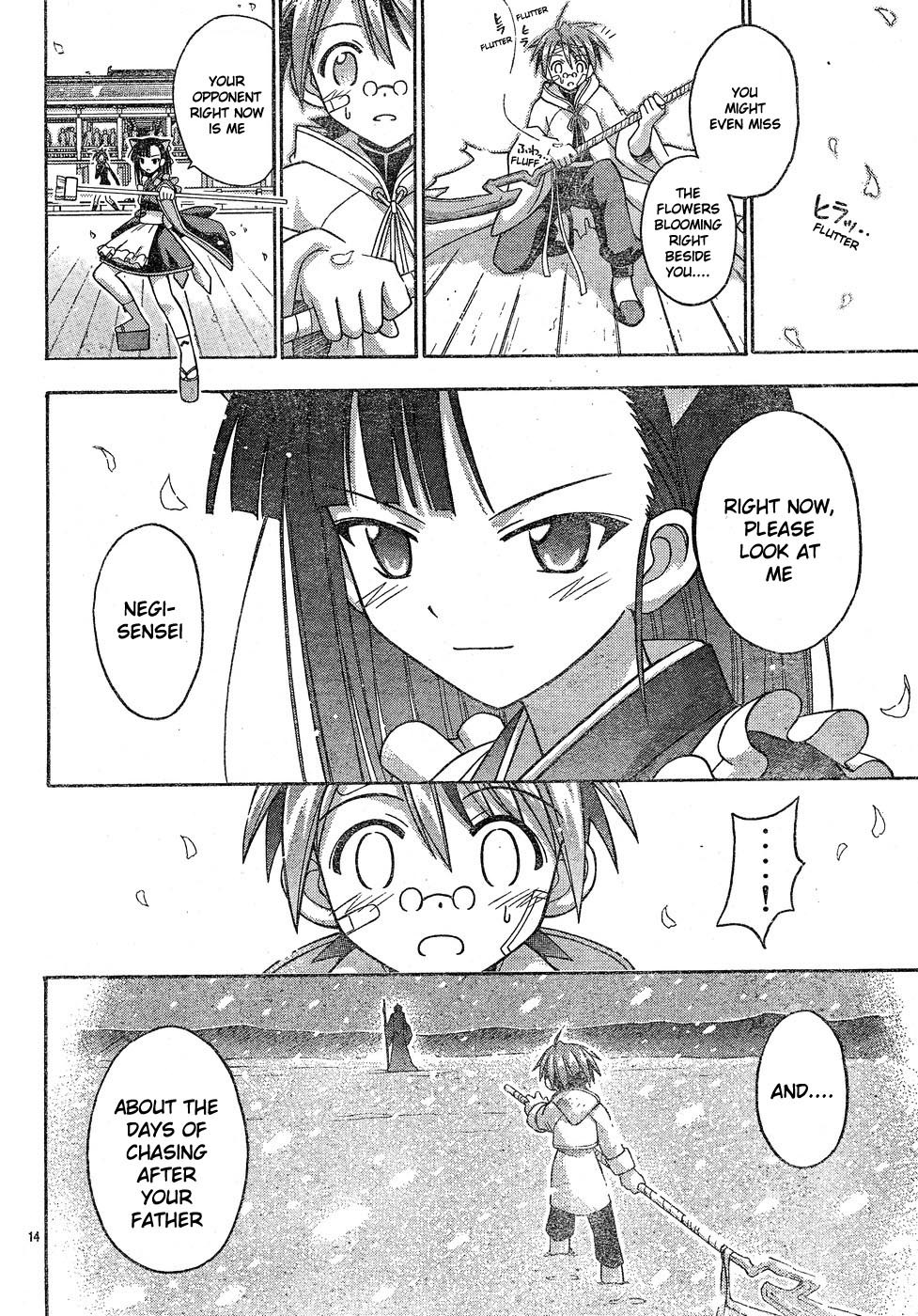 Mahou Sensei Negima! Chapter 114 page 14 - Chapter 114: If You Are All Here, Then So Am I