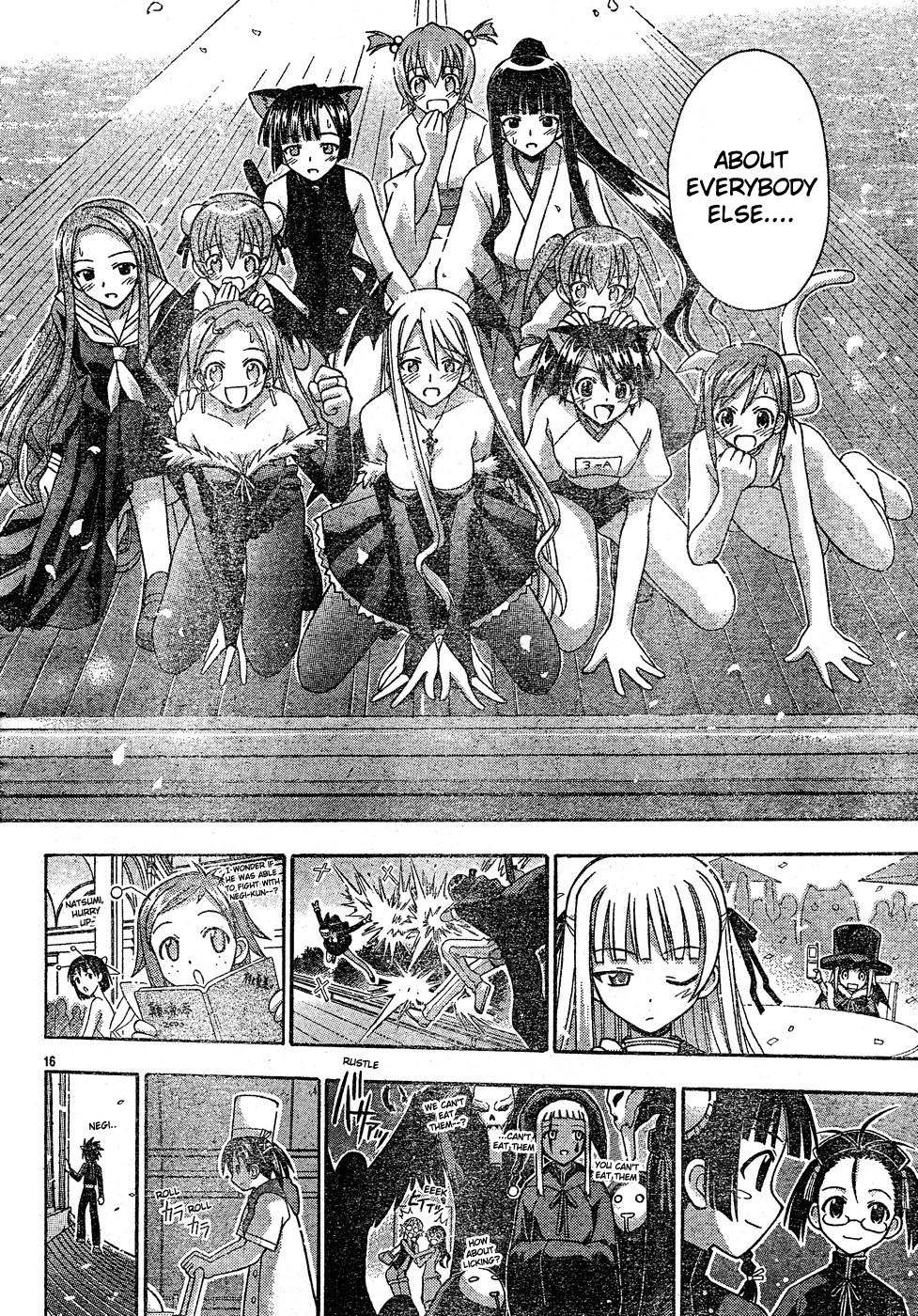 Mahou Sensei Negima! Chapter 114 page 16 - Chapter 114: If You Are All Here, Then So Am I