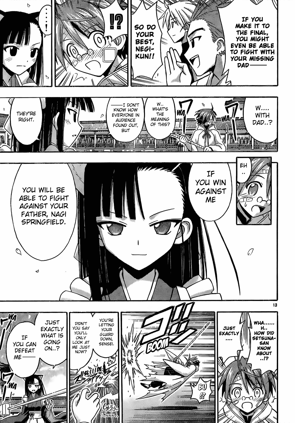 Mahou Sensei Negima! Chapter 115 page 14 - Chapter 115: Love Is Power