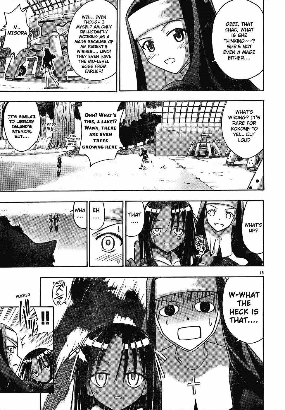 Mahou Sensei Negima! Chapter 116 page 14 - Chapter 116: Advancing Finals, Advancing Conspiracy ♡
