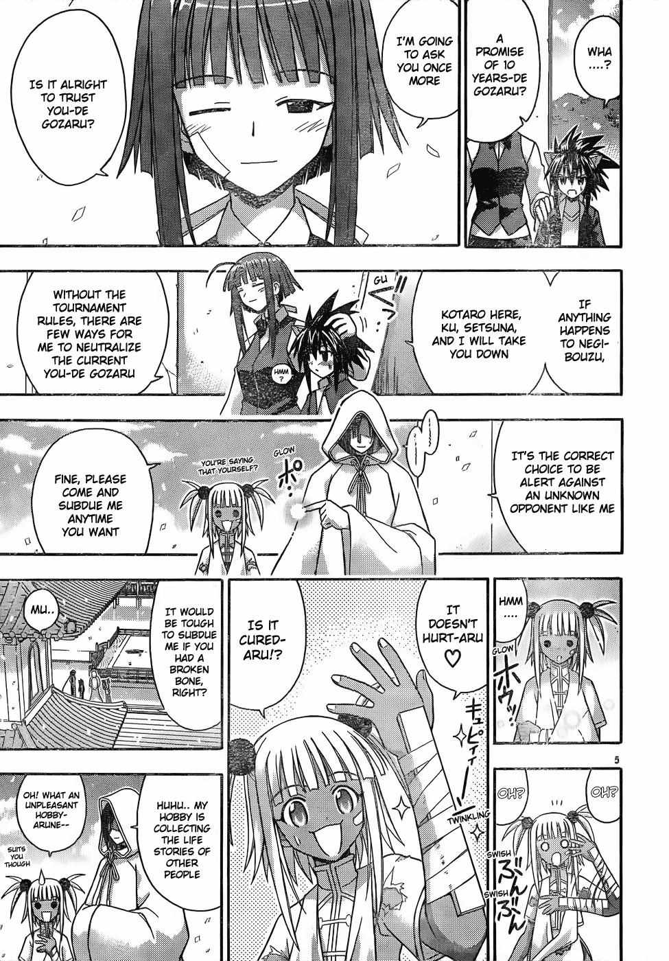 Mahou Sensei Negima! Chapter 116 page 6 - Chapter 116: Advancing Finals, Advancing Conspiracy ♡