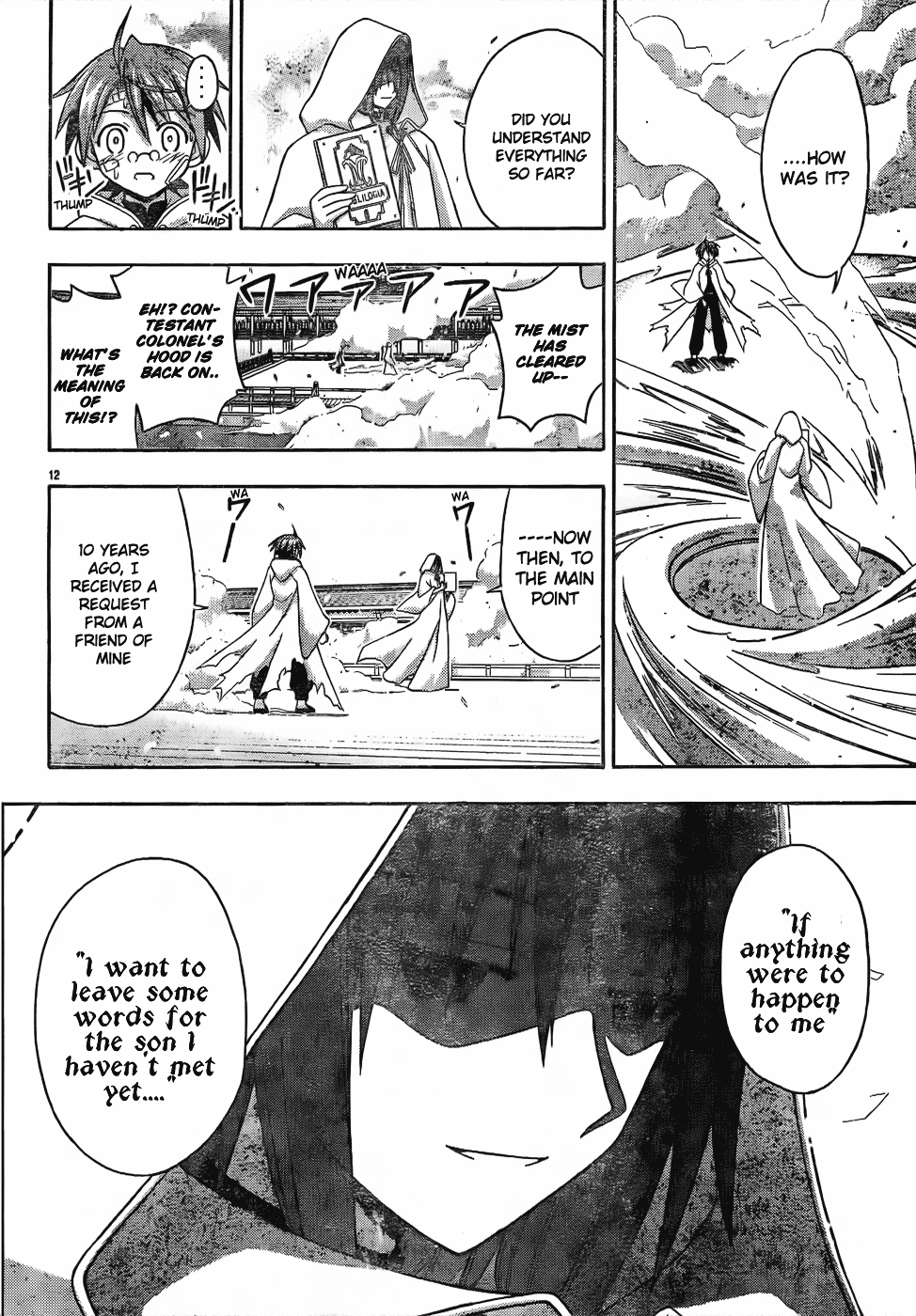 Mahou Sensei Negima! Chapter 117 page 12 - Chapter 117: Reunion with Father?!