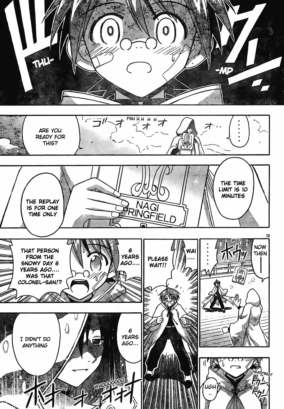 Mahou Sensei Negima! Chapter 117 page 13 - Chapter 117: Reunion with Father?!