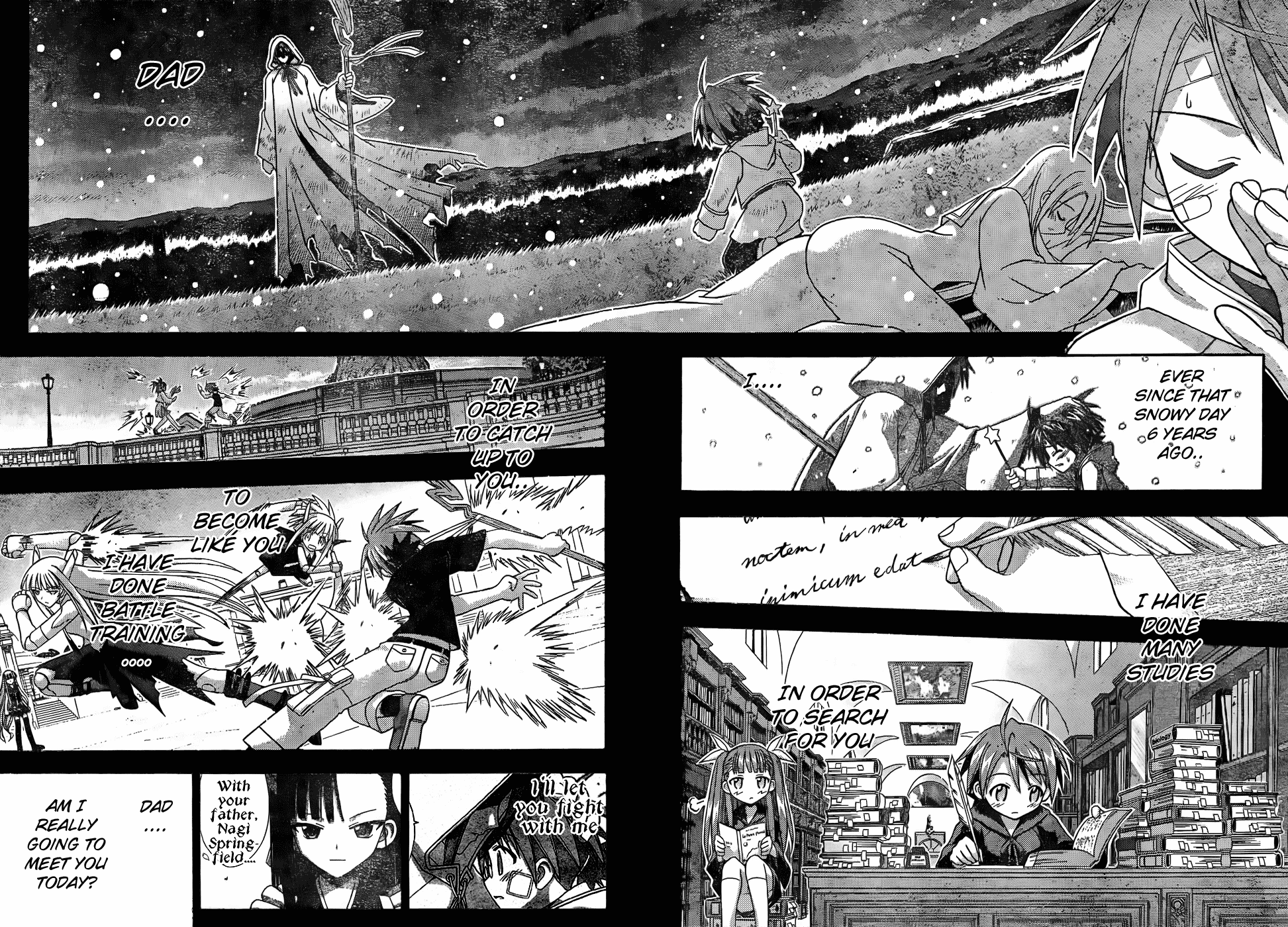 Mahou Sensei Negima! Chapter 117 page 3 - Chapter 117: Reunion with Father?!
