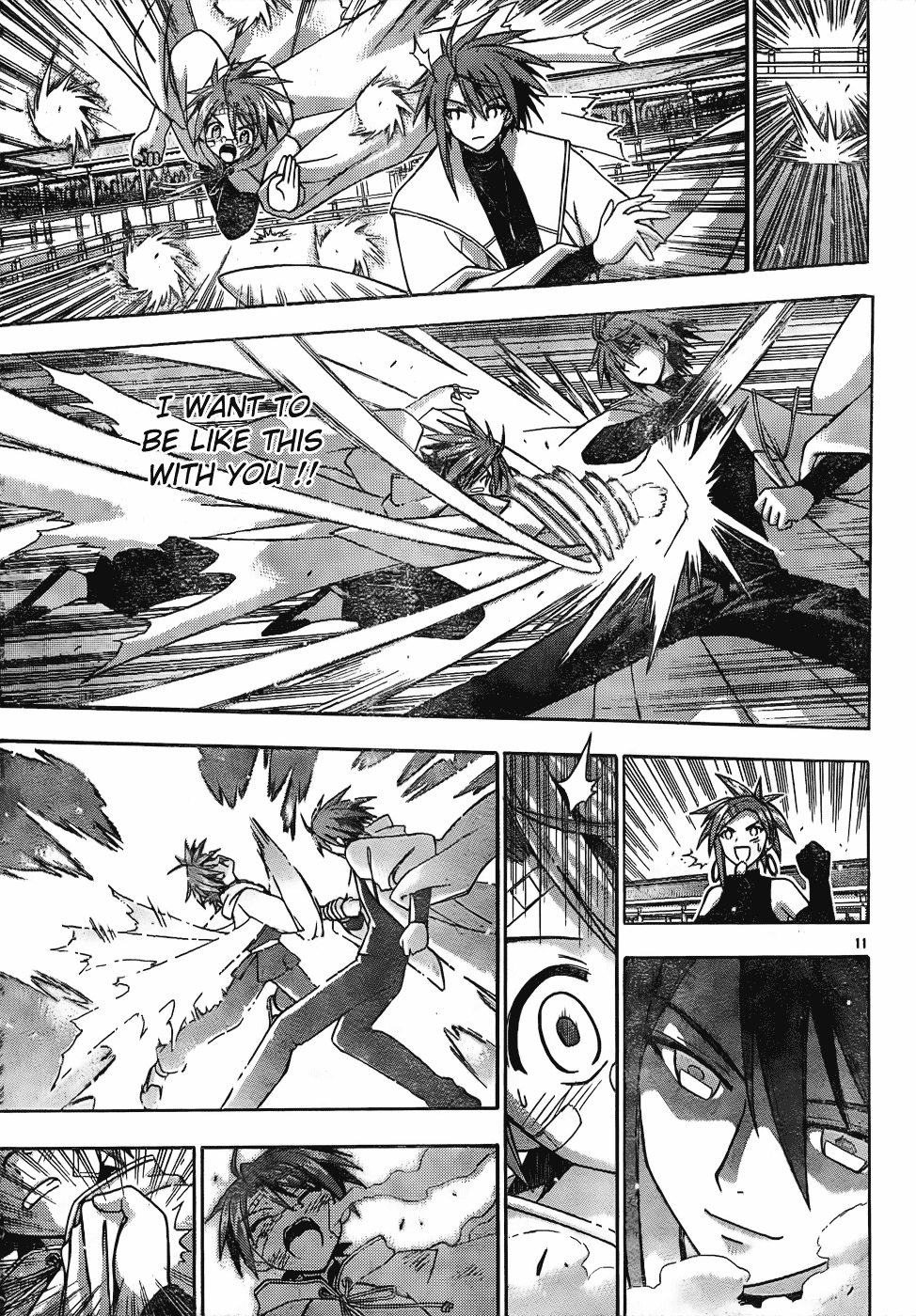 Mahou Sensei Negima! Chapter 118 page 11 - Chapter 118: Two Fists Full of Love