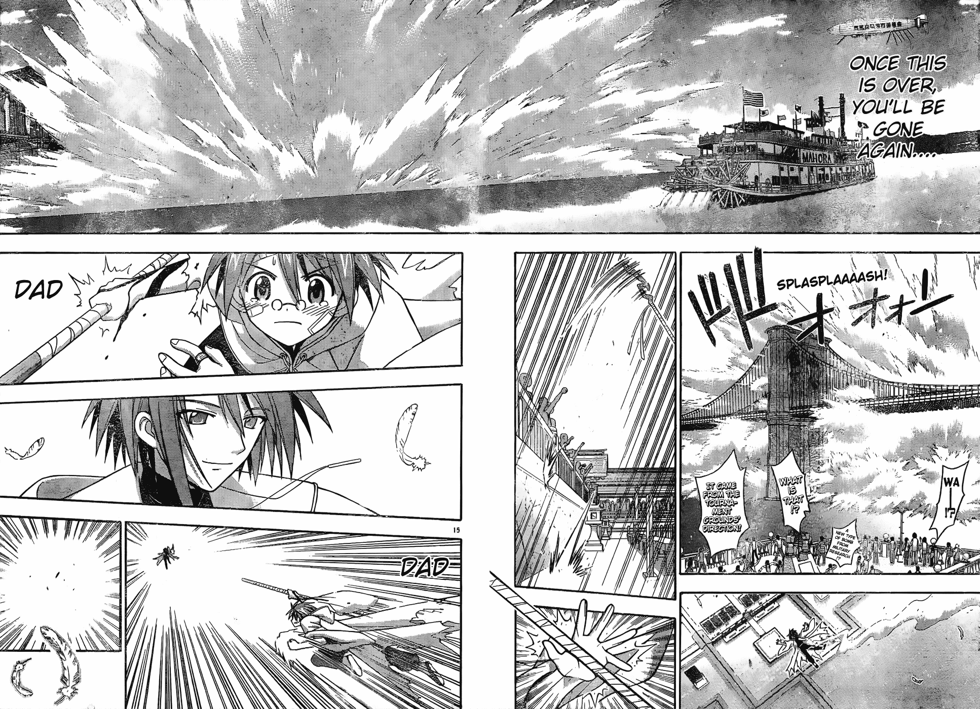 Mahou Sensei Negima! Chapter 118 page 14 - Chapter 118: Two Fists Full of Love