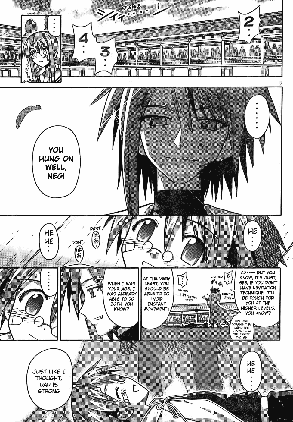 Mahou Sensei Negima! Chapter 118 page 16 - Chapter 118: Two Fists Full of Love