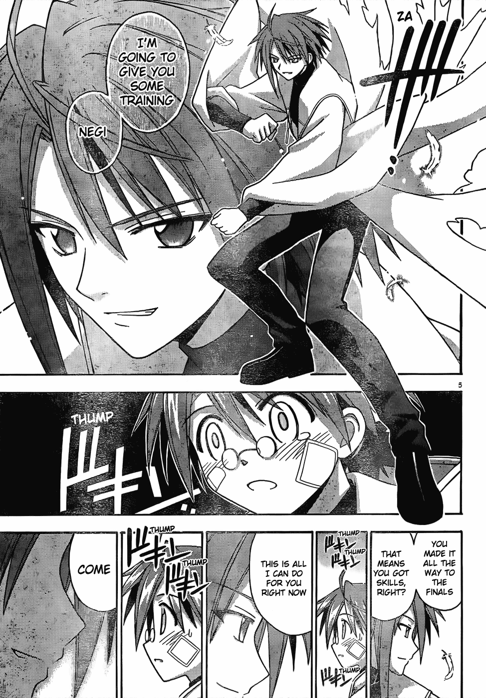 Mahou Sensei Negima! Chapter 118 page 6 - Chapter 118: Two Fists Full of Love