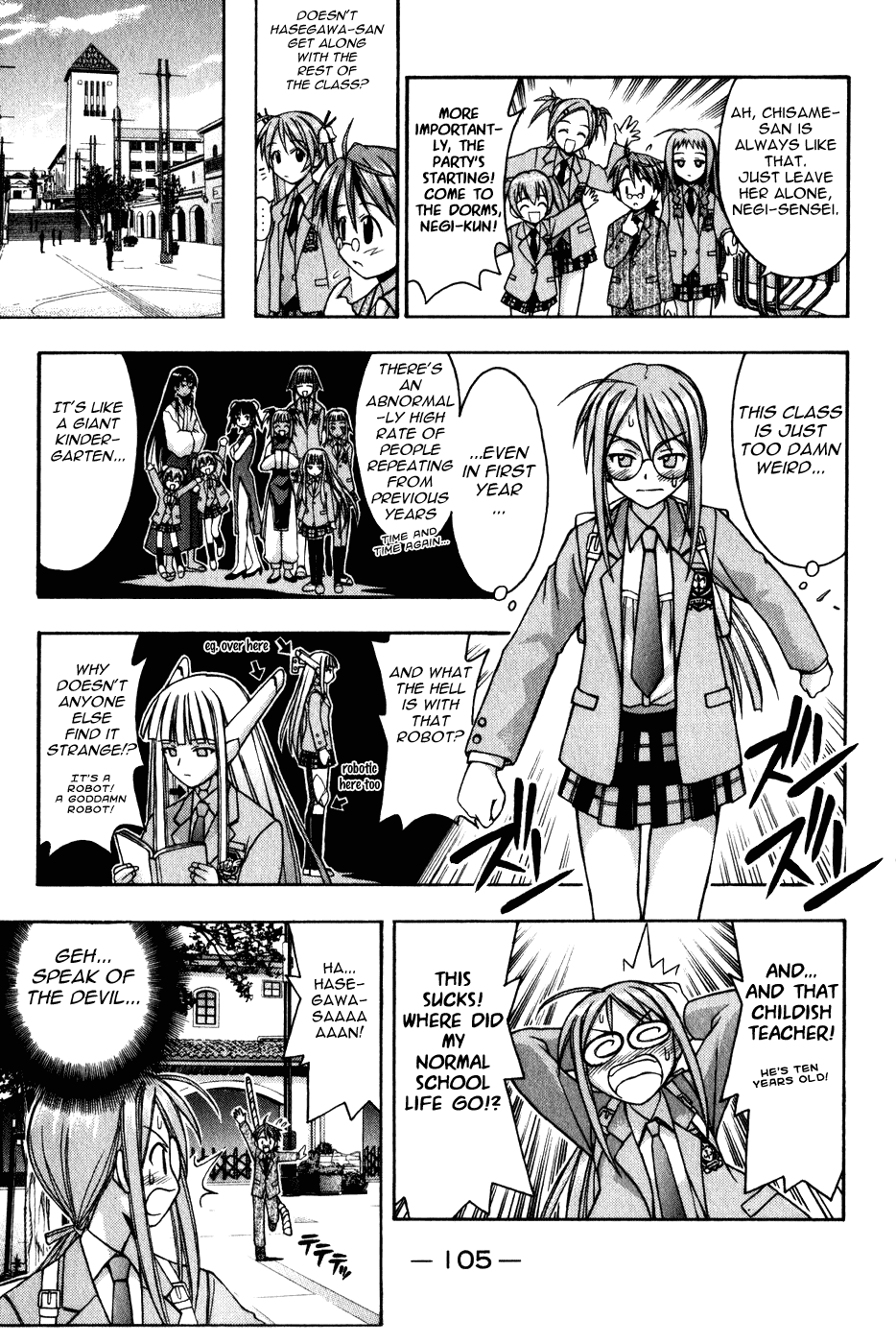 Mahou Sensei Negima! Chapter 12 page 9 - Chapter 12: E-girl Life