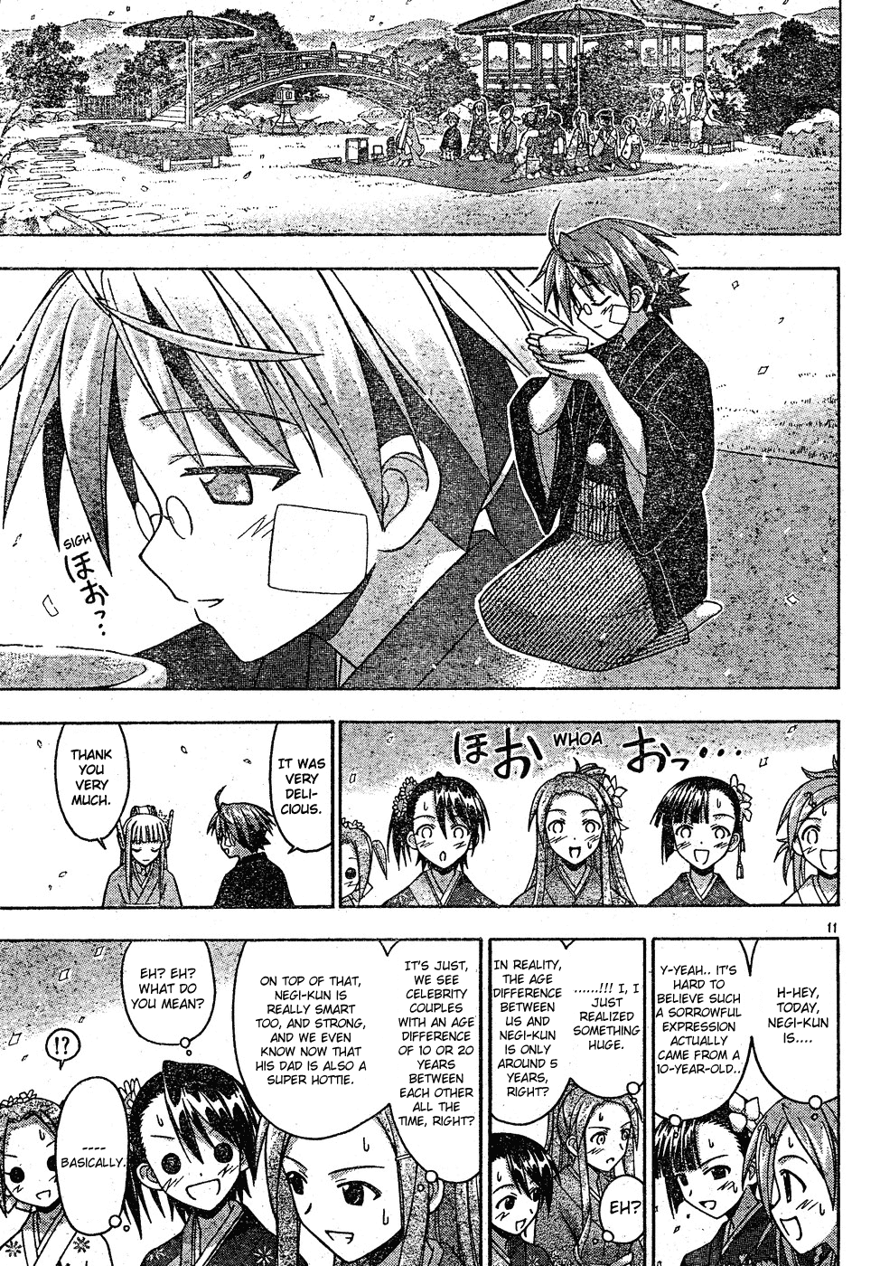 Mahou Sensei Negima! Chapter 120 page 11 - Chapter 120: Negi-kun Fan Club ♡