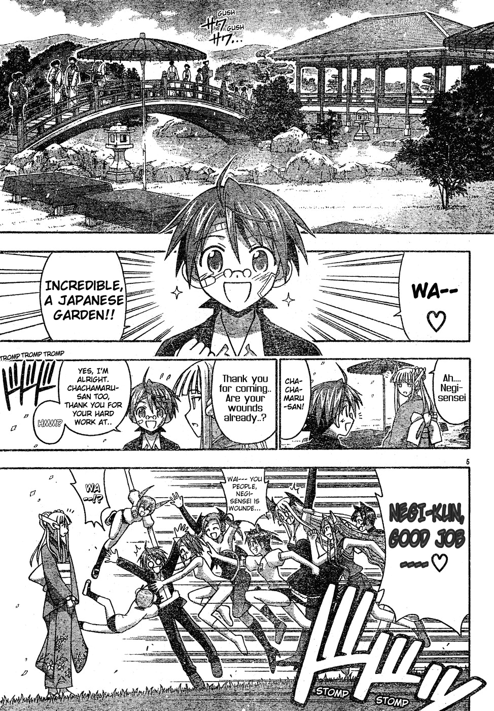 Mahou Sensei Negima! Chapter 120 page 5 - Chapter 120: Negi-kun Fan Club ♡