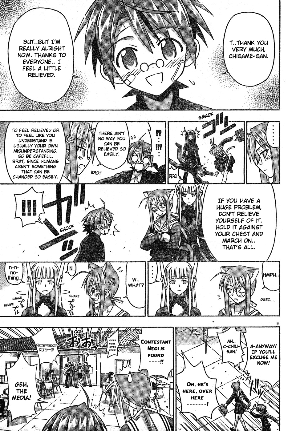 Mahou Sensei Negima! Chapter 121 page 10 - Chapter 121: Negi Majorly Busted Magister Magi
