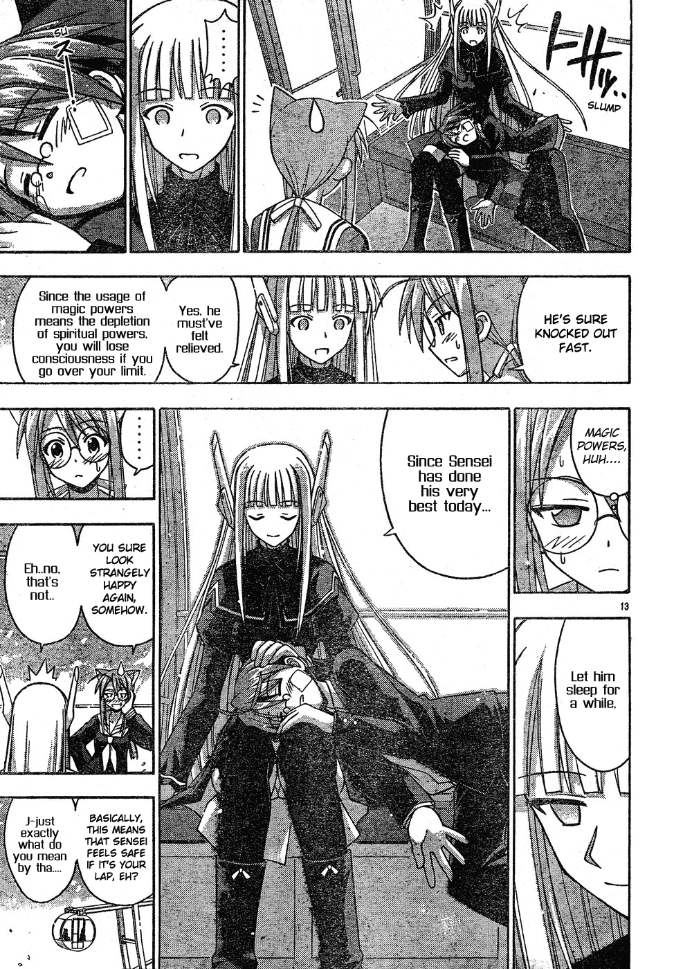 Mahou Sensei Negima! Chapter 121 page 14 - Chapter 121: Negi Majorly Busted Magister Magi