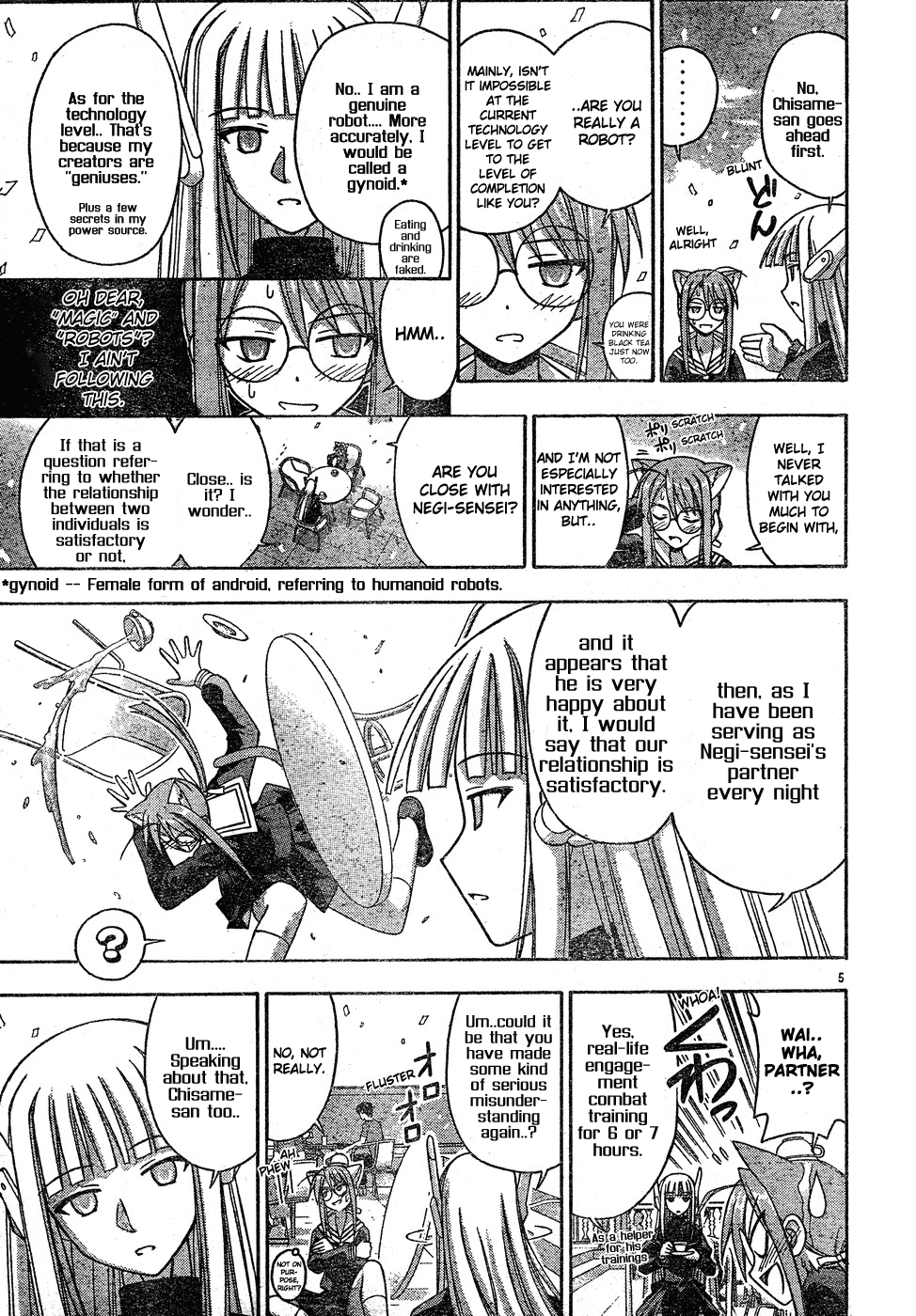 Mahou Sensei Negima! Chapter 121 page 6 - Chapter 121: Negi Majorly Busted Magister Magi