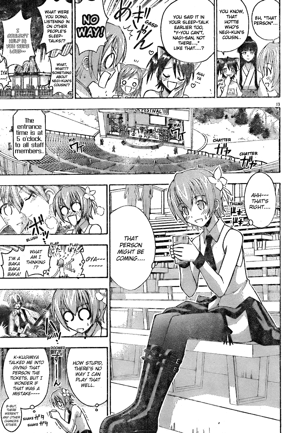 Mahou Sensei Negima! Chapter 122 page 14 - Chapter 122: Ordinary Yet Dreamy Love Story