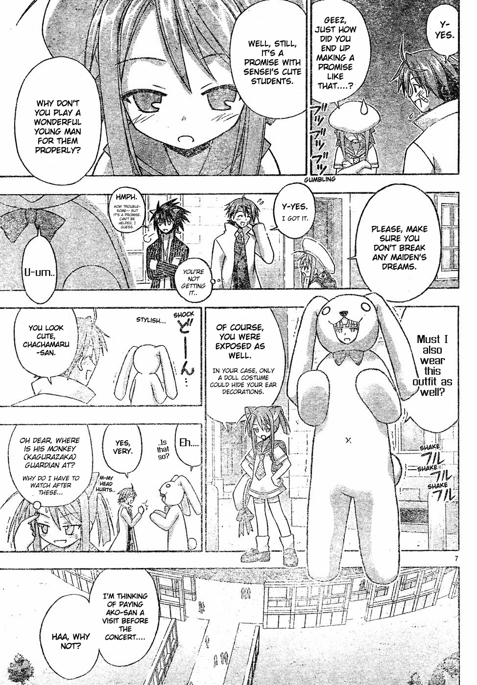 Mahou Sensei Negima! Chapter 123 page 8 - Chapter 123: Pre-performance Madness!!