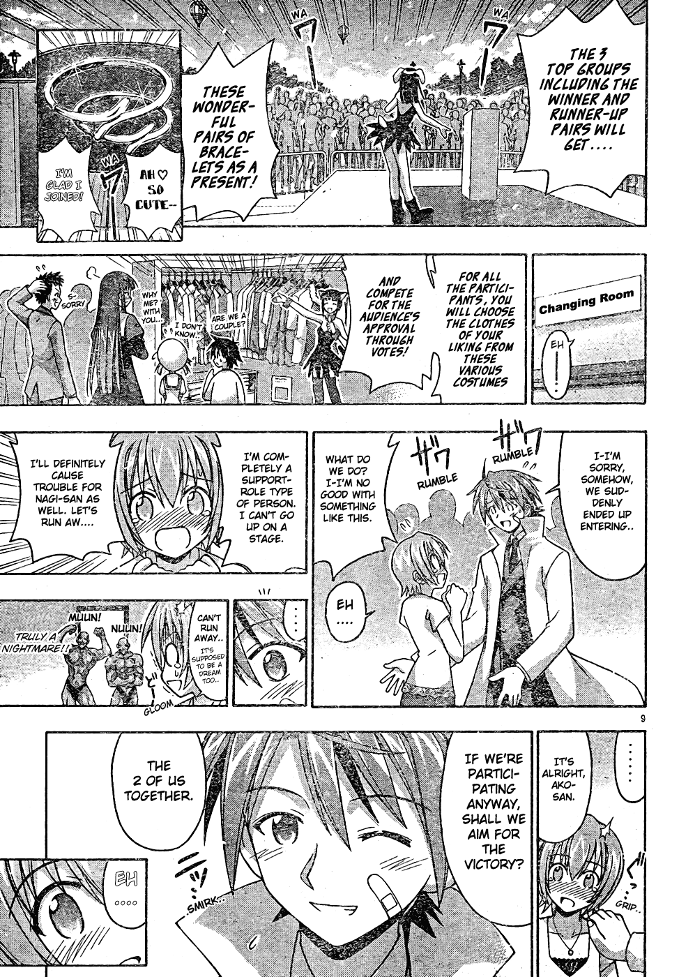 Mahou Sensei Negima! Chapter 124 page 10 - Chapter 124: Love Spells and Dreamy Results