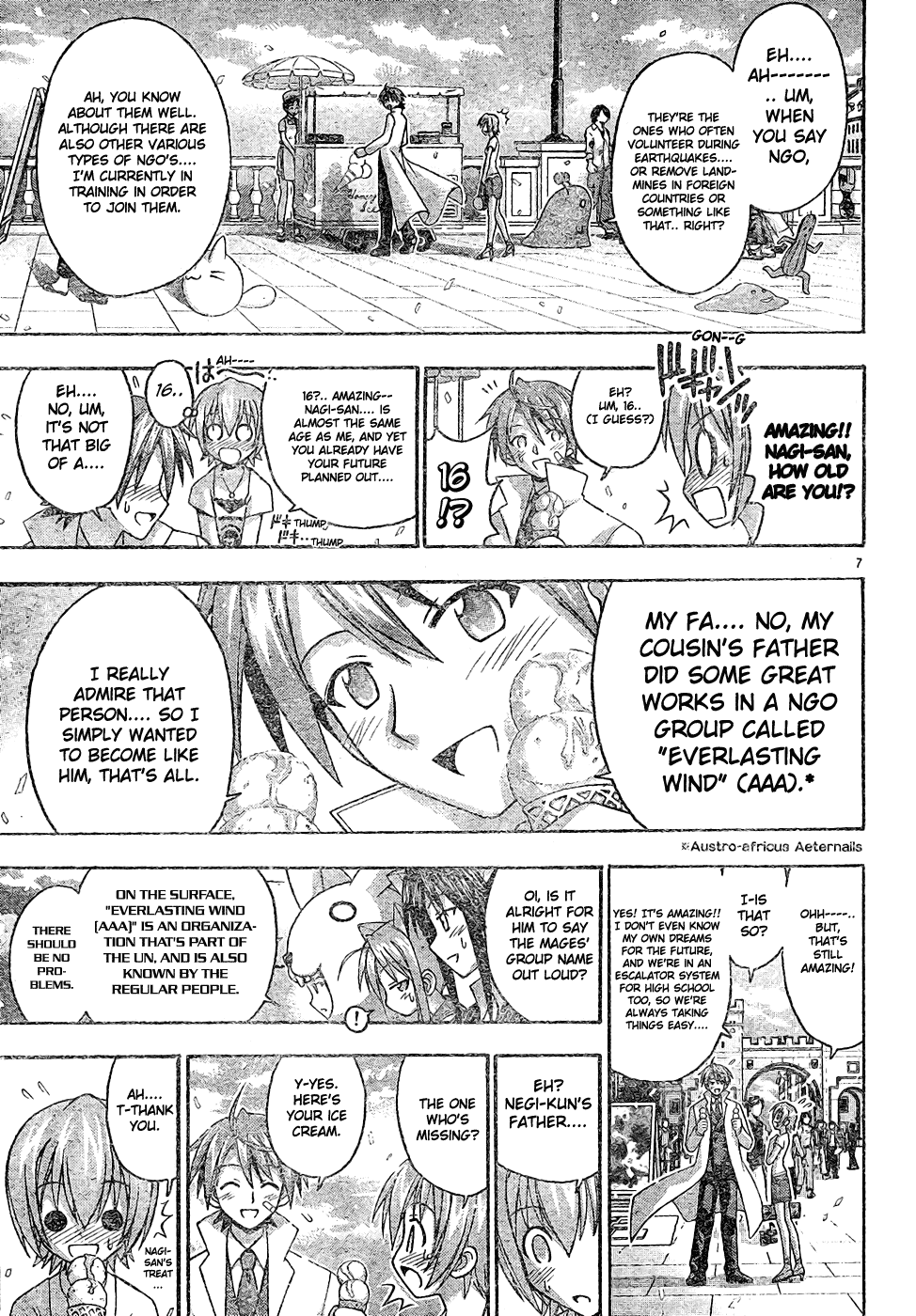 Mahou Sensei Negima! Chapter 125 page 8 - Chapter 125: You're the Star!