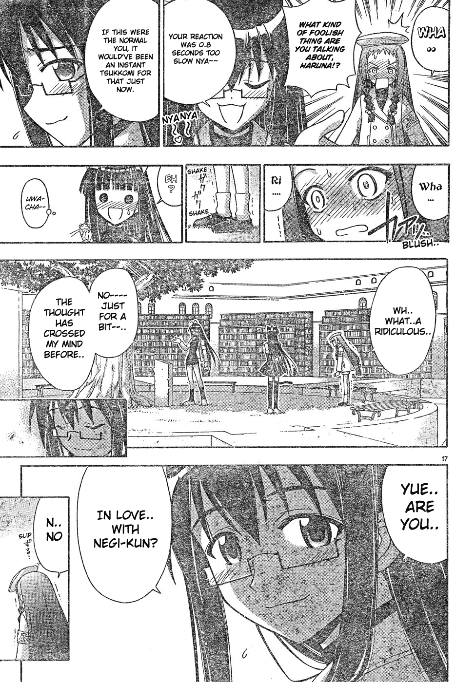 Mahou Sensei Negima! Chapter 126 page 18 - Chapter 126: Fierce Magical Desires ♡