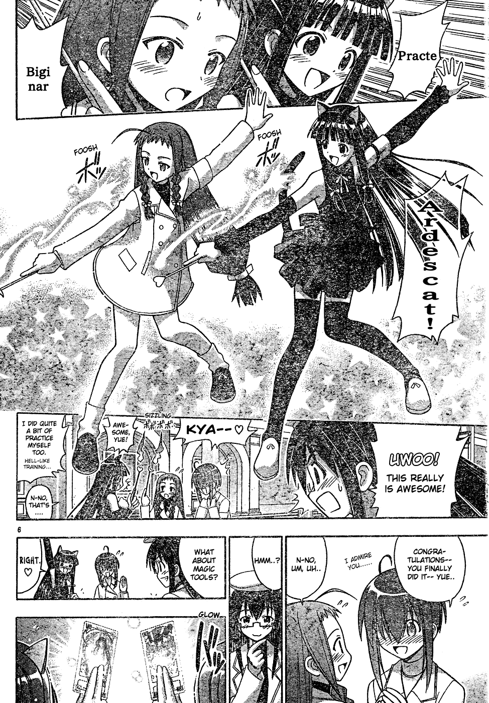 Mahou Sensei Negima! Chapter 126 page 7 - Chapter 126: Fierce Magical Desires ♡
