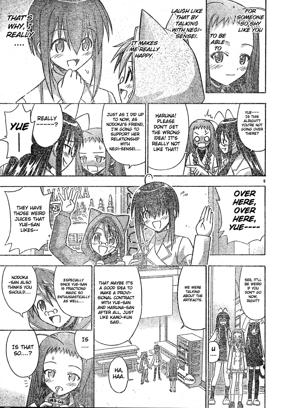Mahou Sensei Negima! Chapter 127 page 10 - Chapter 127: Danger! Love Triangle Ahead!