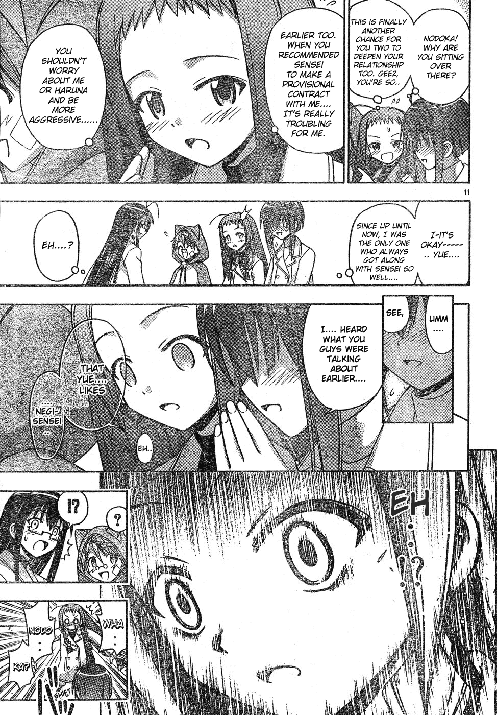Mahou Sensei Negima! Chapter 127 page 12 - Chapter 127: Danger! Love Triangle Ahead!
