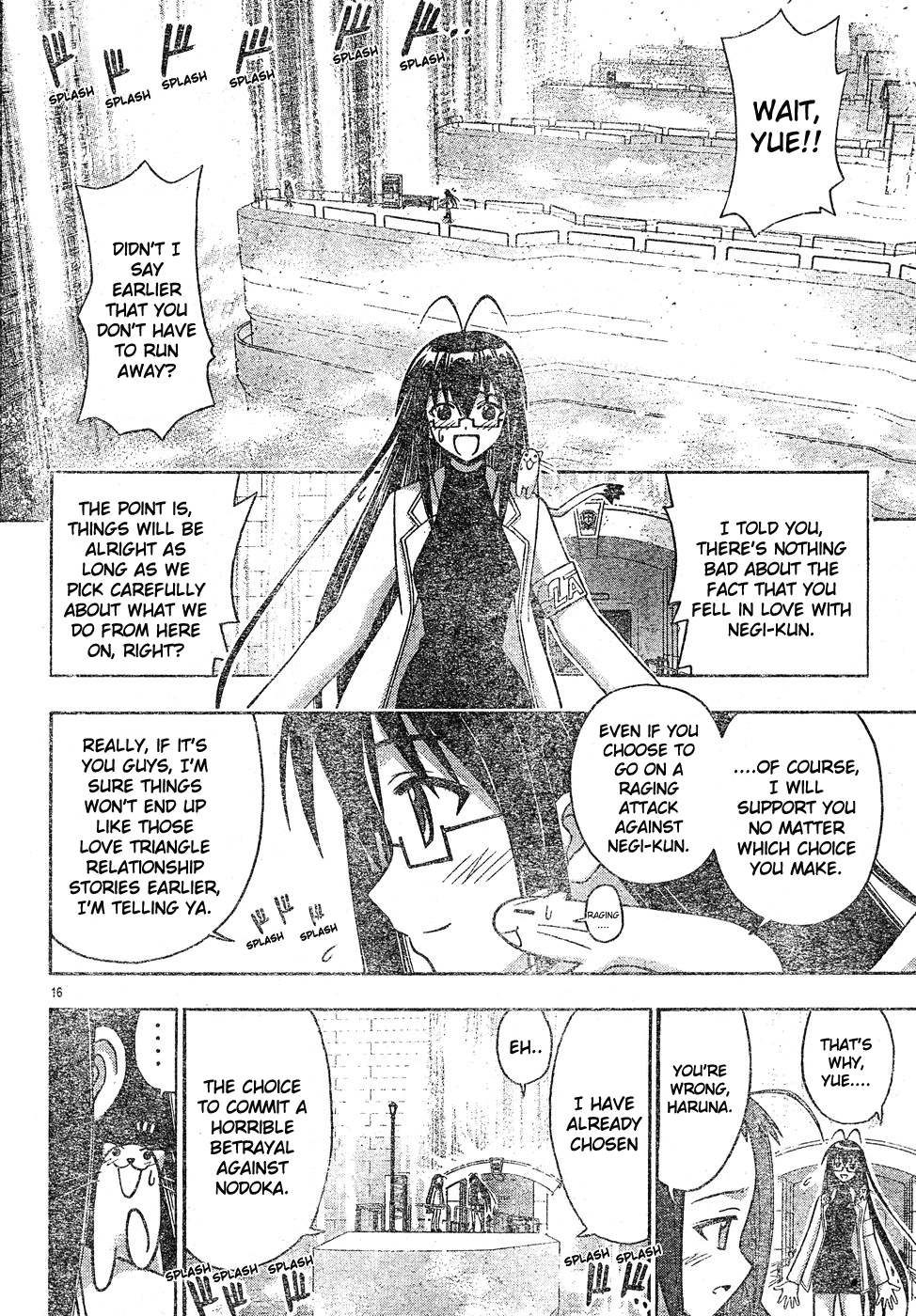 Mahou Sensei Negima! Chapter 127 page 17 - Chapter 127: Danger! Love Triangle Ahead!