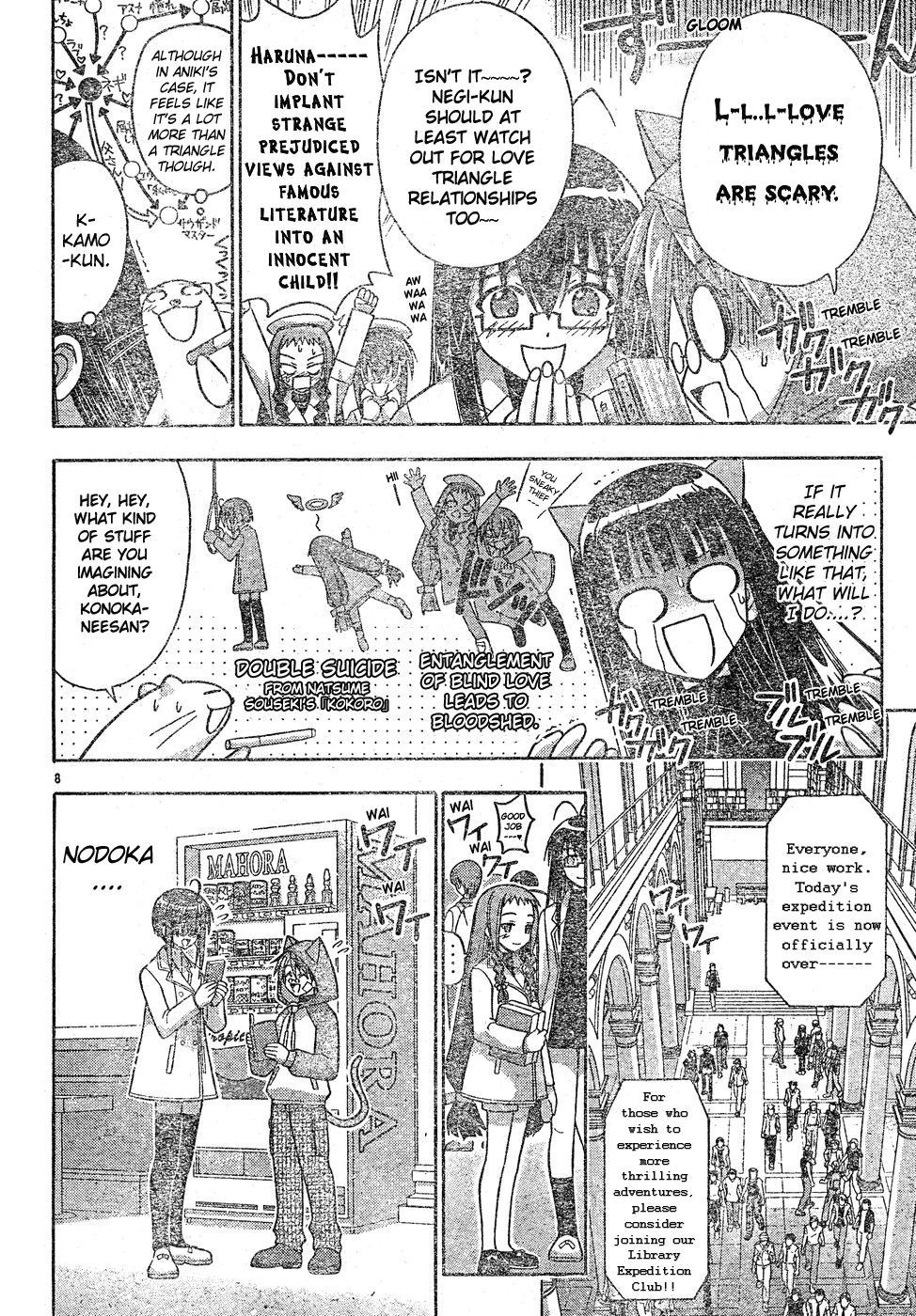 Mahou Sensei Negima! Chapter 127 page 9 - Chapter 127: Danger! Love Triangle Ahead!