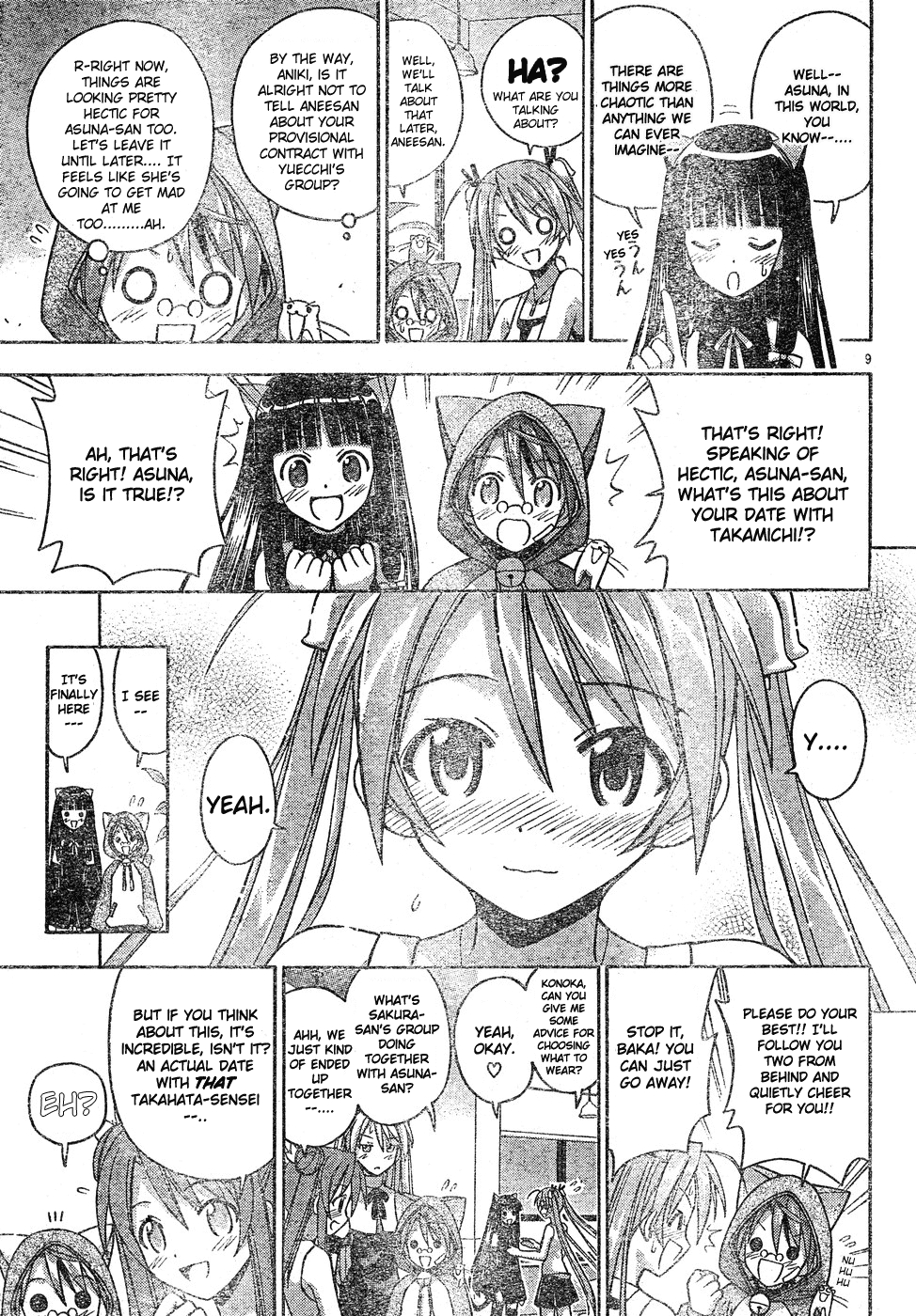 Mahou Sensei Negima! Chapter 129 page 10 - Chapter 129: My Idol Is a Superstar