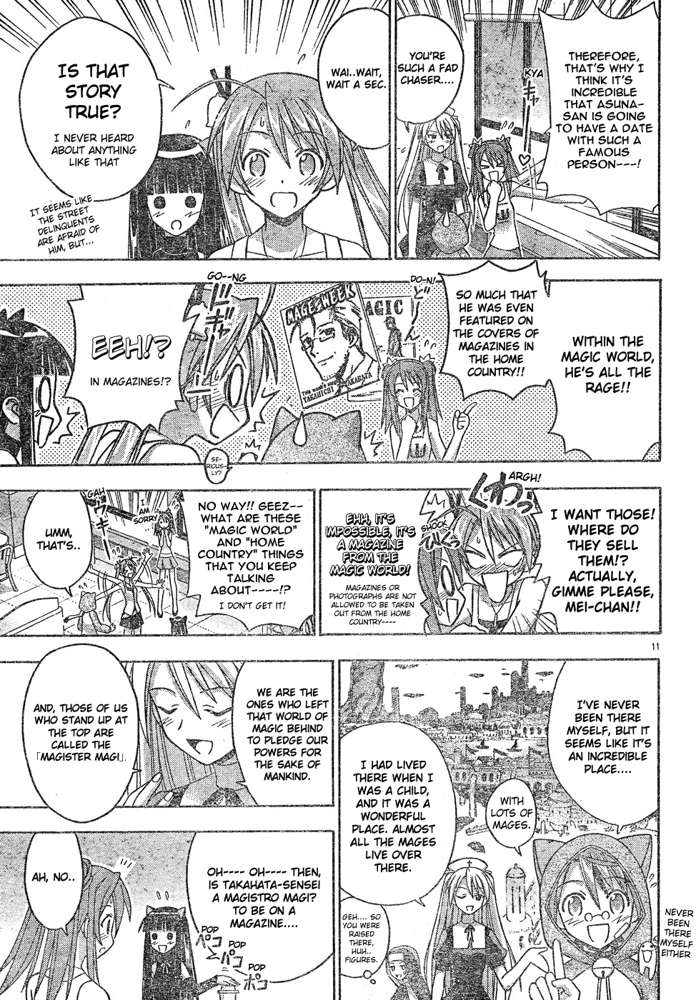 Mahou Sensei Negima! Chapter 129 page 12 - Chapter 129: My Idol Is a Superstar