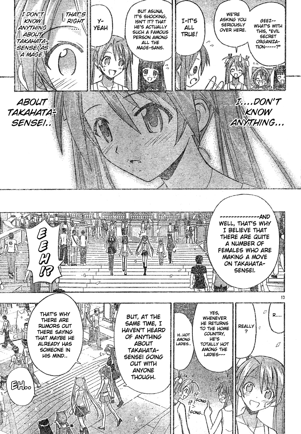 Mahou Sensei Negima! Chapter 129 page 14 - Chapter 129: My Idol Is a Superstar