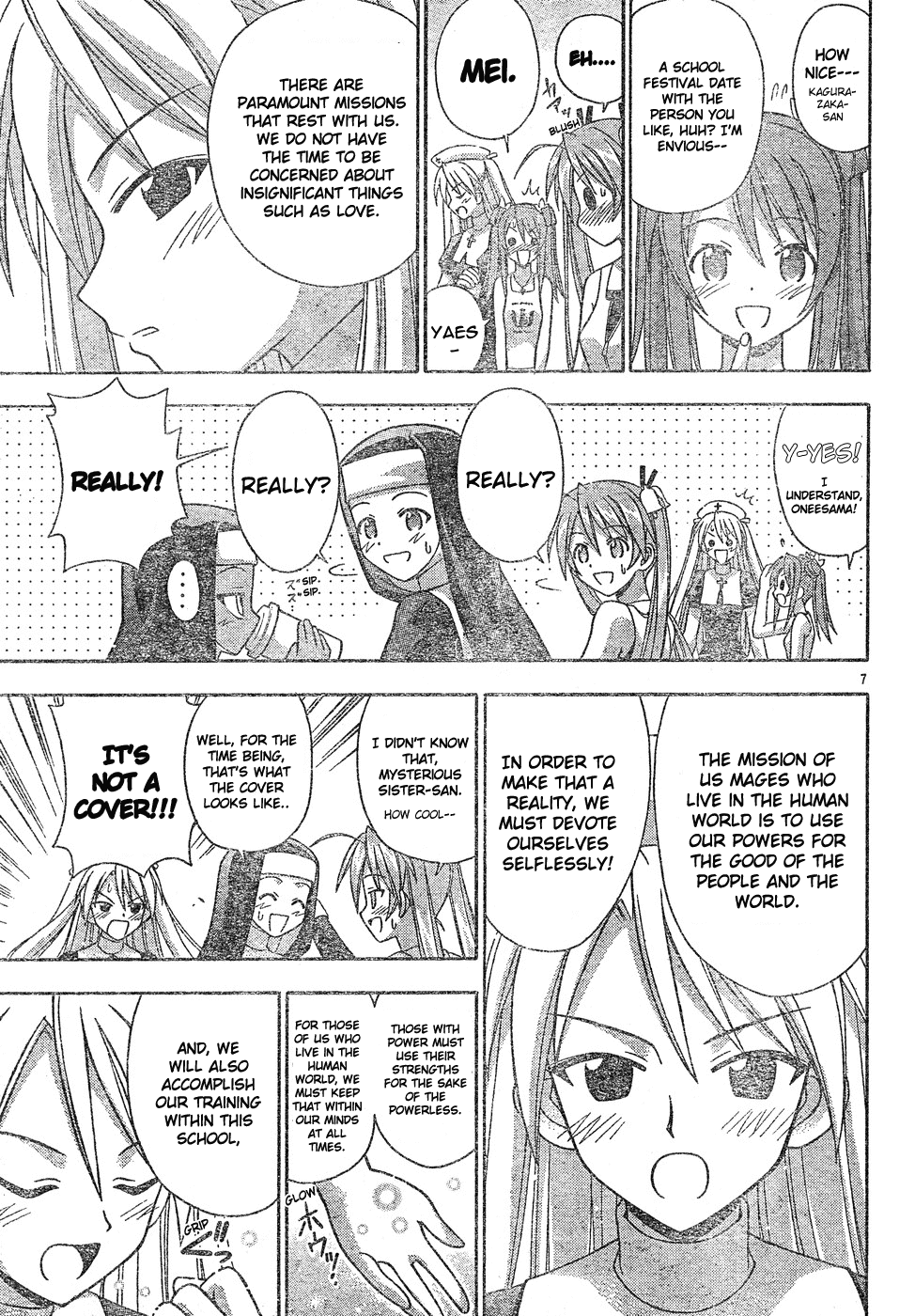 Mahou Sensei Negima! Chapter 129 page 8 - Chapter 129: My Idol Is a Superstar