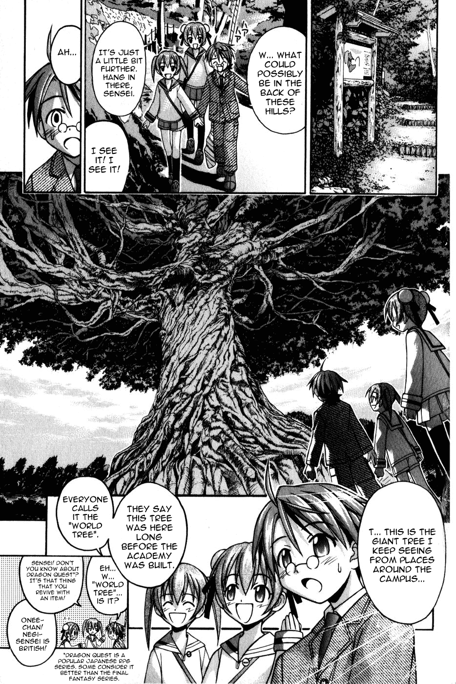 Mahou Sensei Negima! Chapter 13 page 12 - Chapter 13: Recommended! The Child Strolling Brigade